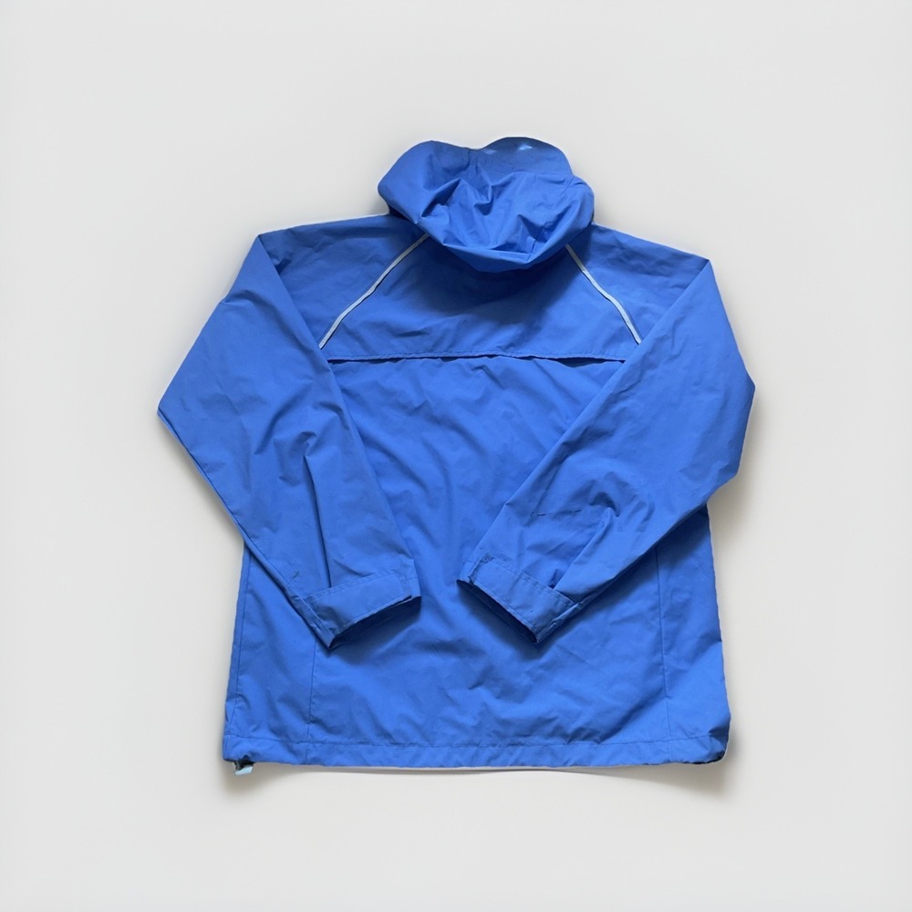 Cabela's Women's Hooded Rain Jacket Sz S Blue Periwinkle - Picture 7 of 8